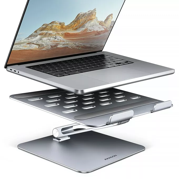 AXAGON STND-LQ Podstawa do laptopów aluminiowa 10-16&quot; cali regulowane kąty nachylenia