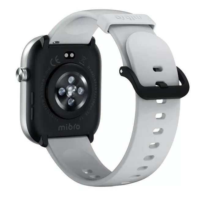 Mibro Smartwatch C4 2 cale 300 mAh srebrny