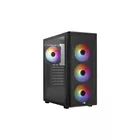 AeroCool Obudowa Designer Czarna Mid Tower RGB v1