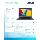 Asus Notebook Vivobook S 14 Flip TN3402YA-LZ054W Ryzen 7 7730U/16GB/512GB/14 cali/2Y