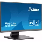 IIYAMA Monitor 22 cale T2252MSC-B2AG 10 PKT. POJ,IPS,HDMI,DP,2x1W,7H,2xUSB,  AG-(Anti Glare)