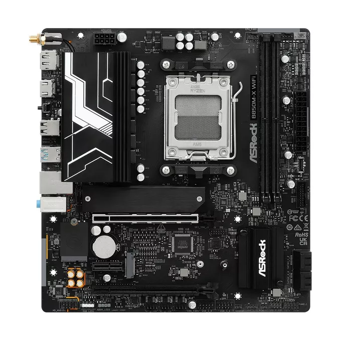 ASRock Płyta główna B850M-X WIFI AM5 4DDR5 mATX