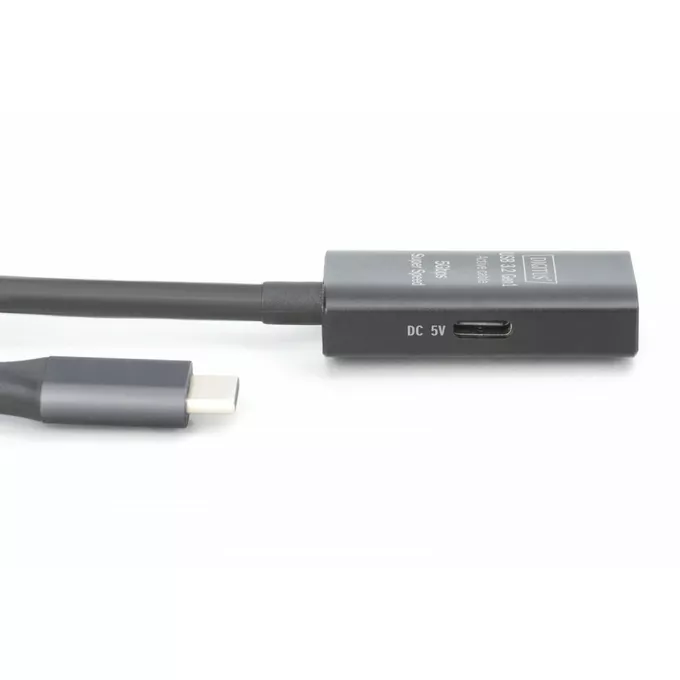 Digitus Kabel przedłużający aktywny USB-C - USB-C, USB 3.2 Gen1, 5Gbps, 5m