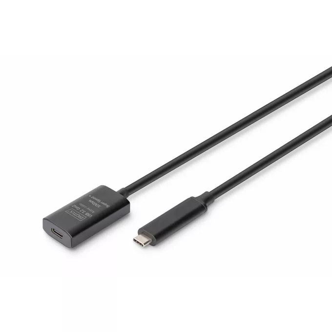 Digitus Kabel przedłużający aktywny USB-C - USB-C, USB 3.2 Gen2, 10Gbps, 5m