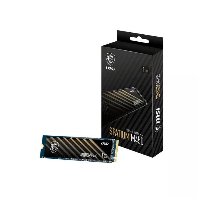 MSI Dysk SPATIUM M450 1TB V1 M.2 PCIe4 3600/3000MB/s