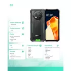 OUKITEL Smartfon G1 4G 6/256GB IP69K Zielony