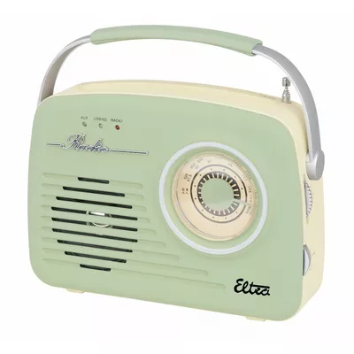 Eltra Radio LUIZA RETRO SP-11 MP3 USB SD Mięta