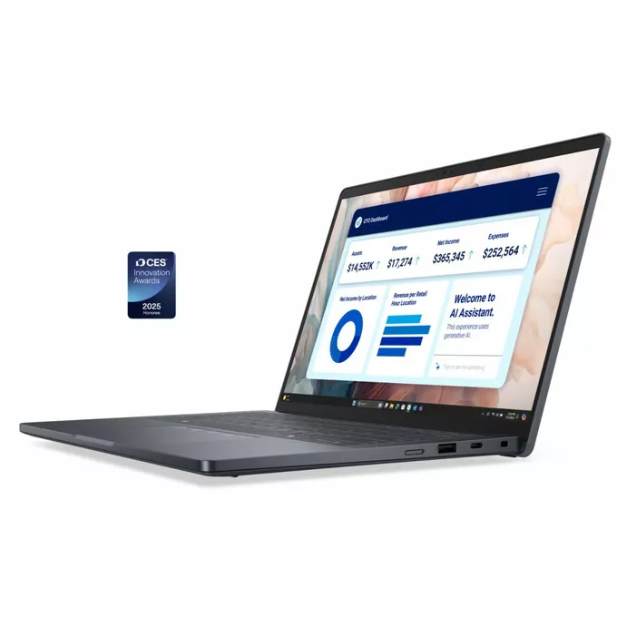 Dell Laptop Dell Pro 14 Premium PA14250 Win11Pro Ultra 7 266V/16GB/512GB SSD G4/14.0 FHD+/Arc/FgrPr/Cams&amp;Mic/WLAN+BT/BcklKb/3C/vPro/3YPS Magnesium