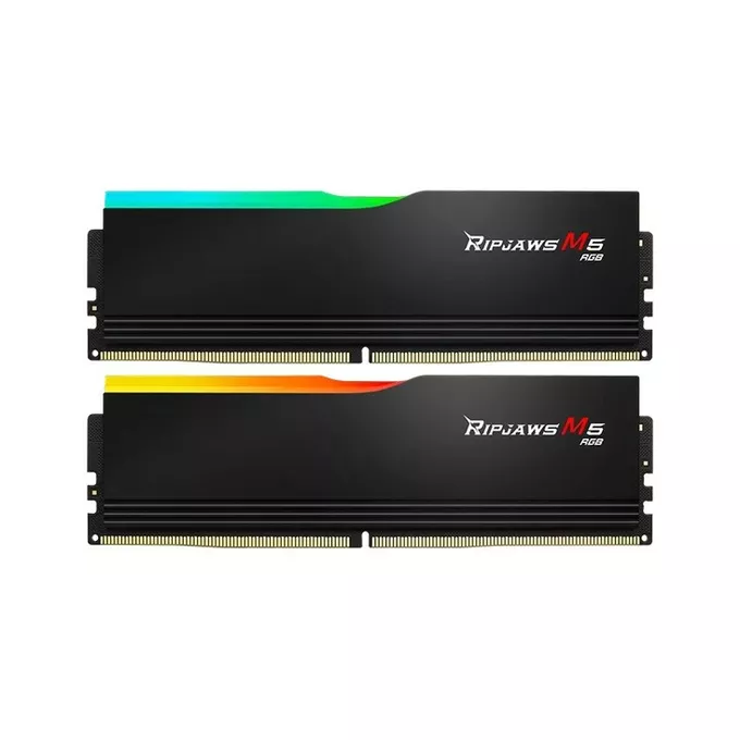 G.SKILL Pamięć PC DDR5 32GB (2x16GB) Ripjaws M5 RGB 5200MHz CL40 XMP3 Czarny