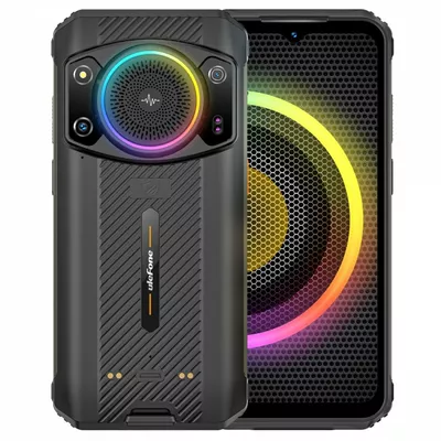 ULEFONE Smartfon Armor 21 4G 8/256GB IP69K głośnik 122dB RGB Czarny