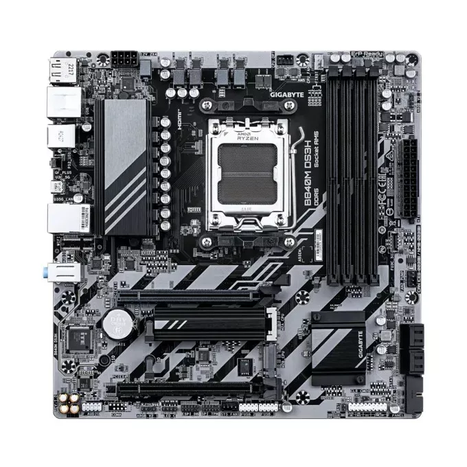 Gigabyte Płyta główna B840M DS3H AM5 4DDR5 HDMI/2DP mATX