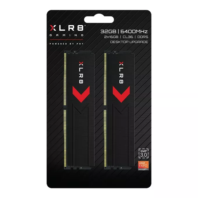 PNY Pamięć DDR5 XLR8 32GB (2x16GB) 6400 C36