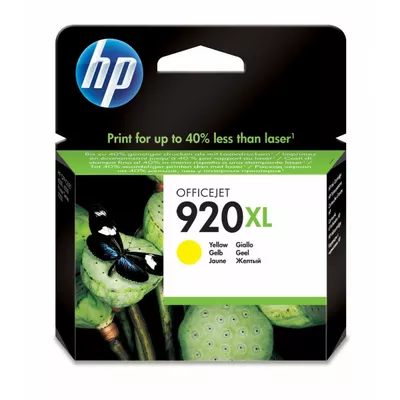 HP Inc. Tusz nr 920 Żółty XL CD974AE