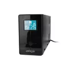 Gembird UPS LINE-INTERACTIVE 650VA 2X IEC, 1X SCHUKO 230V, LCD