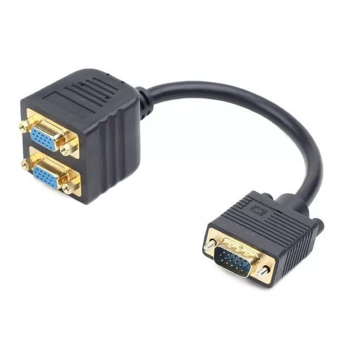 Gembird Adapter VGA(M)-&gt;2xVGA(F) 20cm