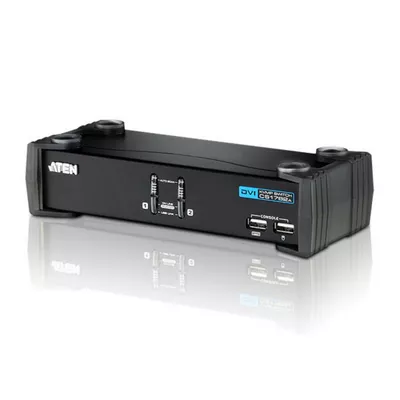 ATEN Przełącznik KVMP USB DVI/Audio CS-1762A