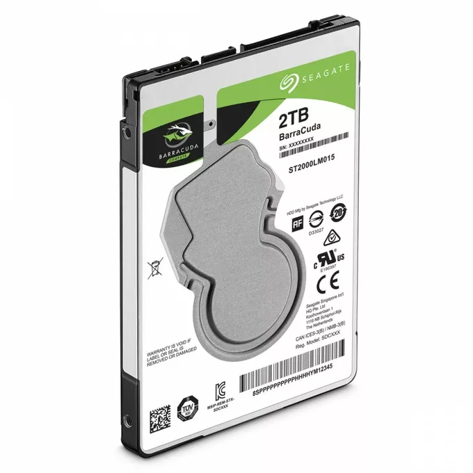 Seagate BarraCuda 2TB 2,5'' 128MB ST2000LM015