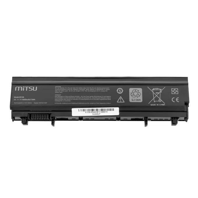 Mitsu Bateria do Dell Latitude E5440, E5540 6600 mAh (73 Wh) 10.8 - 11.1 Volt