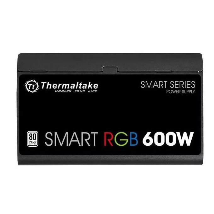 Thermaltake Smart 600W RGB (80+ 230V EU, 2xPEG, 120mm, Single Rail)