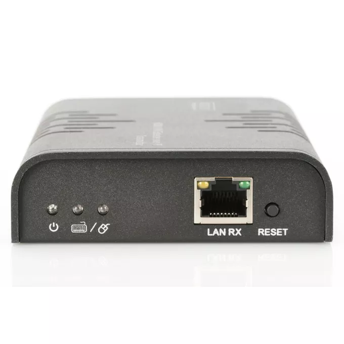 Digitus Przedłużacz/Extender KVM (HDMI+USB) do 120m po Cat.5e UTP lub IP, 1080p FHD 60Hz, audio (zestaw)