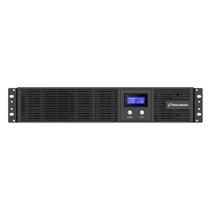 PowerWalker UPS Line-Interactive 3000VA Rack 19 8x IEC Out, RJ11/RJ45 In/Out, USB, LCD, EPO