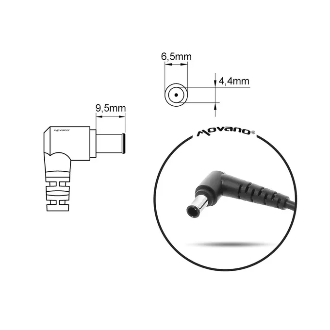 ładowarka/zasilacz 19.5v 3.9a (6.5x4.4 pin) - sony