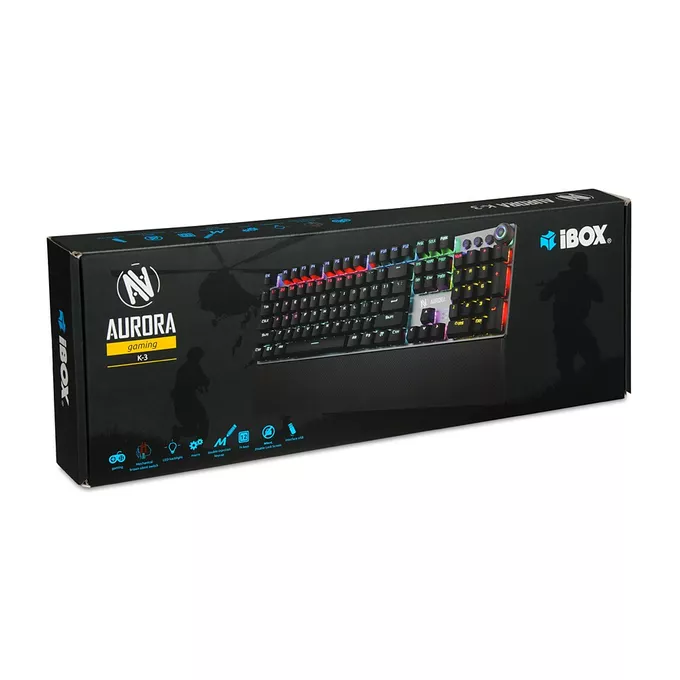 iBOX Klawiatura Aurora K-3 Gaming