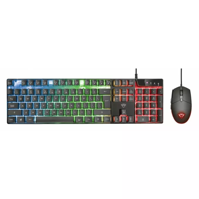 Trust Klawiatura i mysz GXT 838 AZOR  Gaming Combo