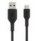 Belkin Kabel Braided USB-C USB-A 1m czarny