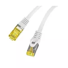 Lanberg Patchcord KAT.6A S/FTP LSZH CU 0.25M szary