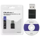 Qoltec Bezprzewodowy mini adapter Wi-Fi | BT 4.0 USB | standard N