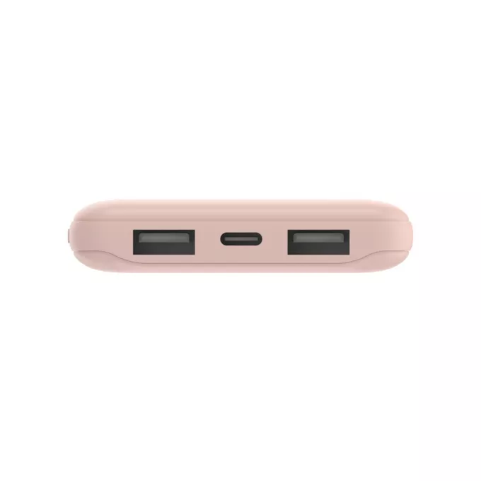 Belkin PowerBank 10 000mAh USB A i C 15W różowe złoto