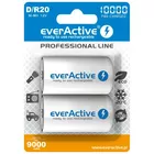 everActive Akumulatorki R20/D NI-MH 10000 mAh 2 szt. ready to use