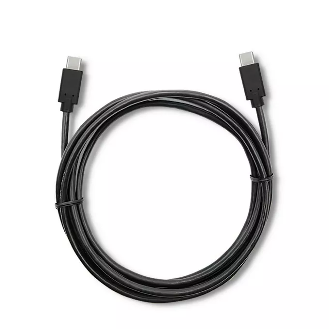 Qoltec Kabel USB 3.1 typ C męski | USB 3.1 typ C męski | 3m | Czarny