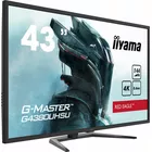 IIYAMA Monitor 43 cale G4380UHSU-B1 4K, VA, 2xHDMI, DP, 0,4ms, 550cd/m2, USB3.0