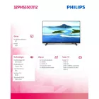 Philips Telewizor LED 32 cali 32PHS5507/12