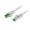 Lanberg Patchcord kat.7 S/FTP LSZH CU 1.5m szary fluke passed