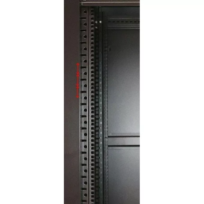 Extralink Szafa rack 32U 800x800mm czarna stojąca