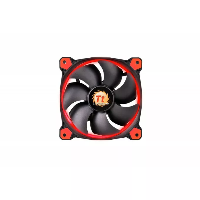 Thermaltake Wentylator - Ring 12 LED (120mm, LNC, 1500 RPM) BOX Czerwony