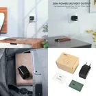 AUKEY PA-Y20S White Mini ładowarka sieciowa 1xUSB-C 20W PD Power Delivery