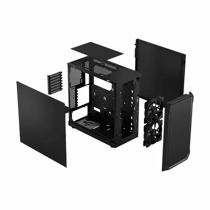 Fractal Design Obudowa Focus 2 Black Solid