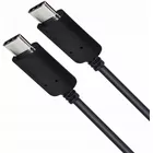 TB Kabel USB C - USB C 1m. silikonowy czarny