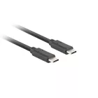 Lanberg Kabel USB-C M/M 3.1 gen 2 1M 10GB/S PD100W czarny