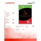 Seagate Dysk IronWolf Pro 12TB 3.5 256MB ST12000NT001