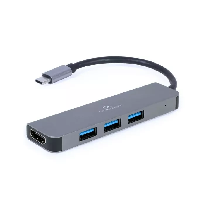 Gembird Adapter USB-C HDMI Hub 3xUSB 3.0