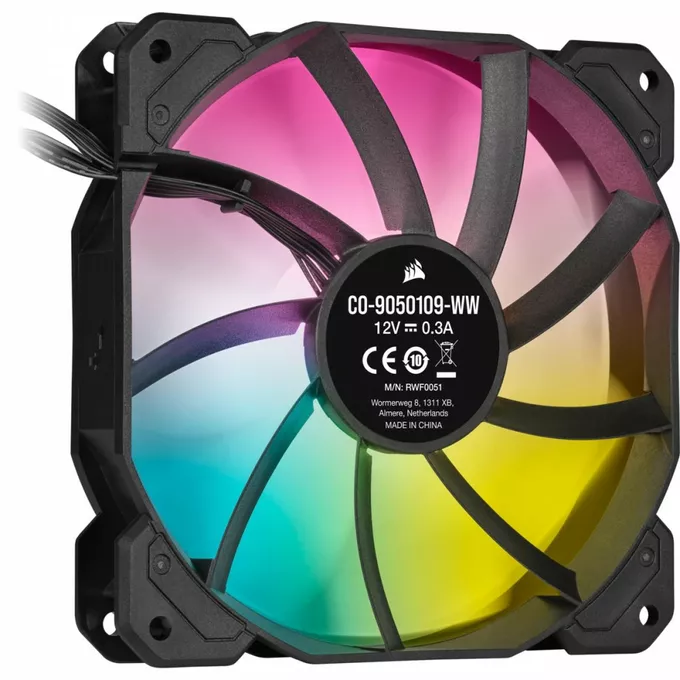 Corsair Wentylatory SP120 RGB Elite 120mm Triple Pack Czarne