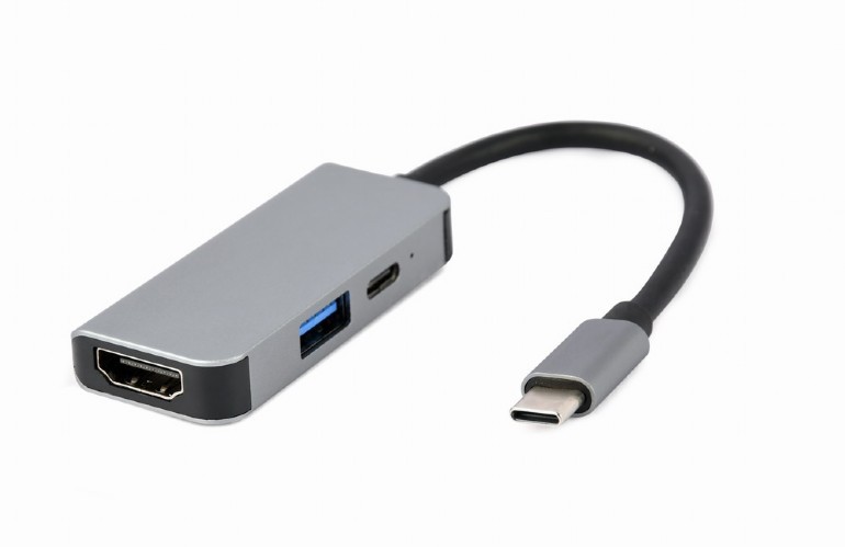 Gembird Hub USB-C PD HDMI USB 3.1