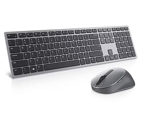 Dell Zestaw klawiatura +mysz Wireless Keyboard &Mouse KM7321W UK QWERTY