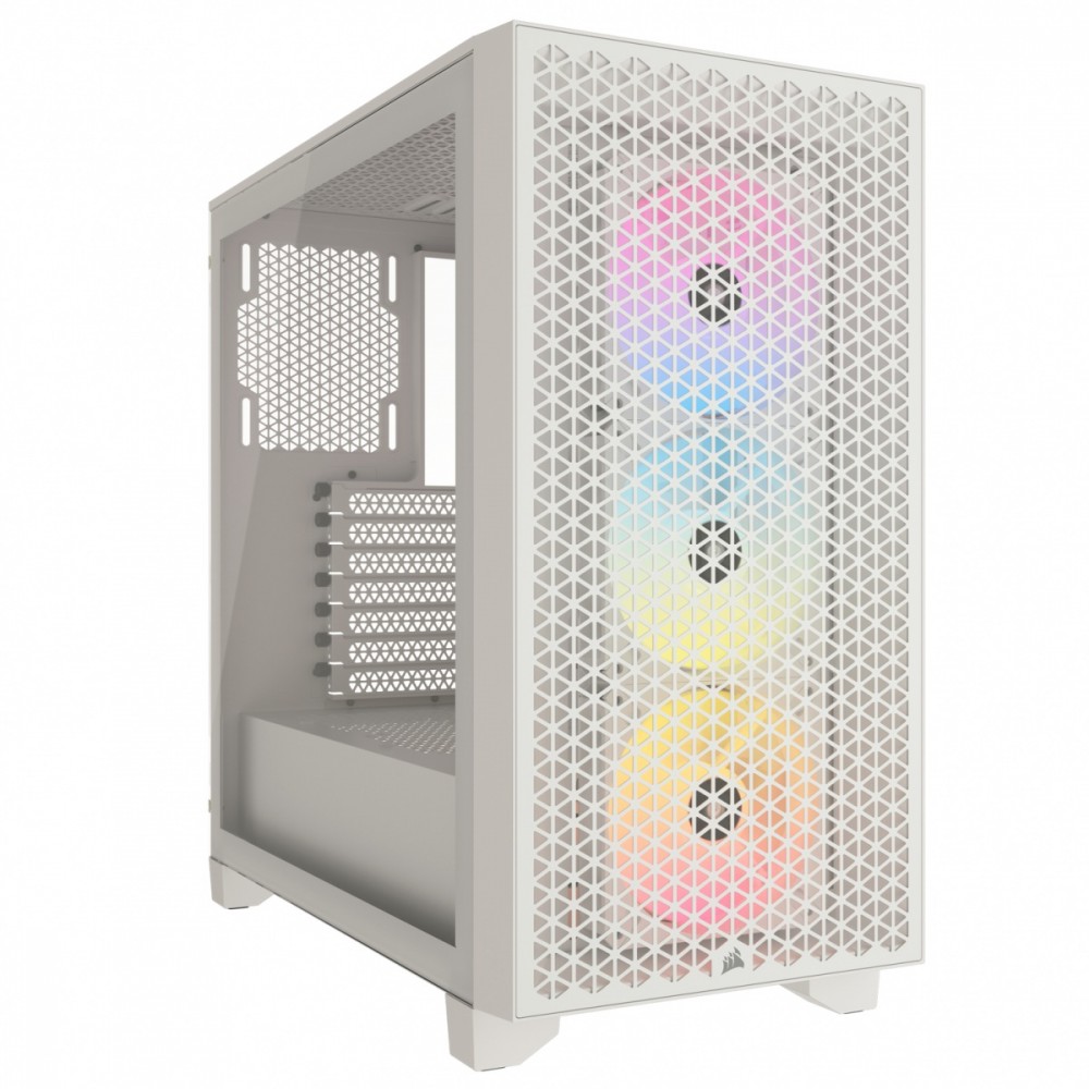 Corsair Obudowa 3000D Airflow RGB TG Mid-Tower Biała