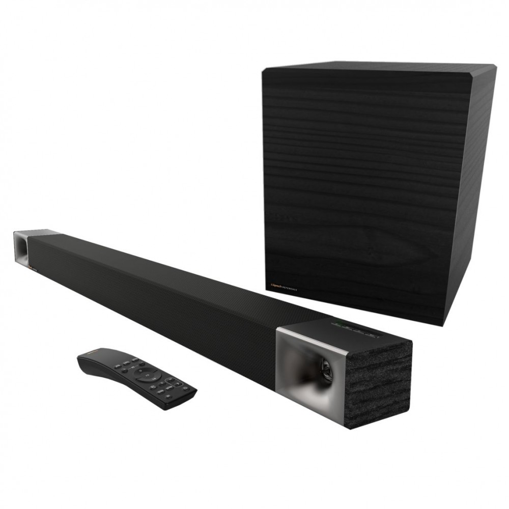 KLIPSCH Zestaw głośników CINEMA 600 black soundbar plus subwoofer